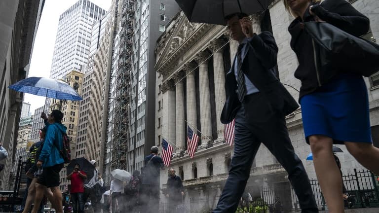 Fin de semaine compliquée sur les bourses mondiales, ici Wall Street.