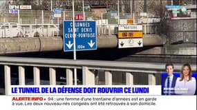 La Défense: le tunnel doit rouvrir lundi matin