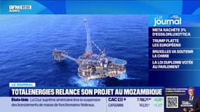 Totalenergies relance son projet au Mozambique