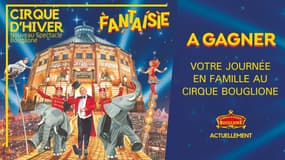 A GAGNER VOTRE JOURNEE EN FAMILLE AU CIRQUE D'HIVER BOUGLIONE