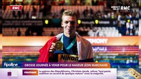 Mondiaux de natation à Budapest : grosse journée à venir pour Léon Marchand