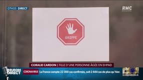 Témoignage RMC: Coralie ne voulait pas que sa mère reste en EHPAD pendant le confinement