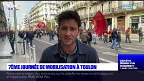 Retraites: la CGT annonce 8000 manifestants à Toulon, 3000 selon la police