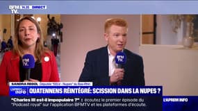 Réintégration d'Adrien Quatennens chez LFI: "Nous ne faisons pas d'ingérence dans d'autres groupes de la Nupes", réagit Sandra Regol, députée EELV-Nupes du Bas-Rhin