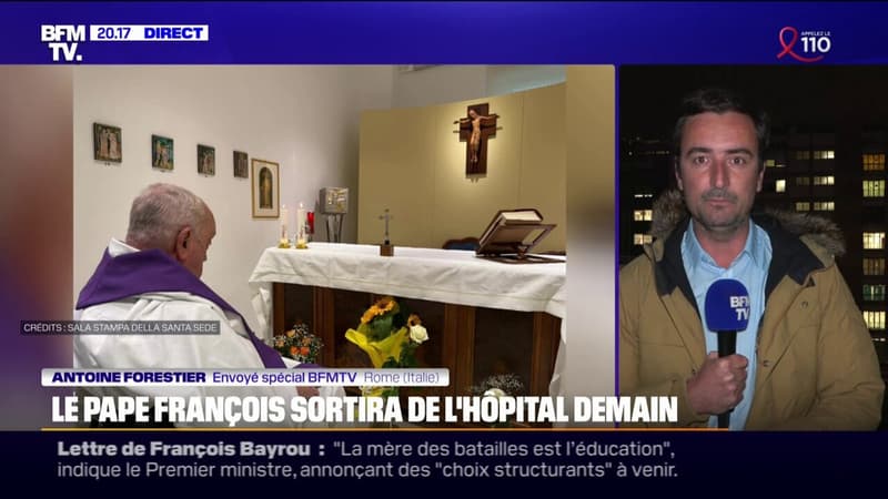 Le pape François quittera ce 23 mars l'hôpital et aura une convalescence d''au moins deux mois