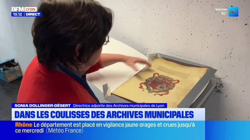 Dans les coulisses des archives municipales