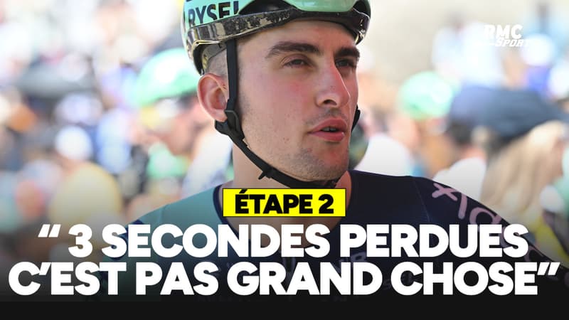 Tour de France E2 Perdre 3 secondes c est pas grave relativise Seixas 2315475