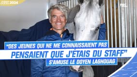JO 2024 / Équitation : "Des jeunes ont pensé que j'étais du staff", s'amuse le doyen Laghouag (48 ans)