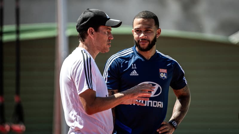 OL: Garcia espère encore une prolongation de Depay