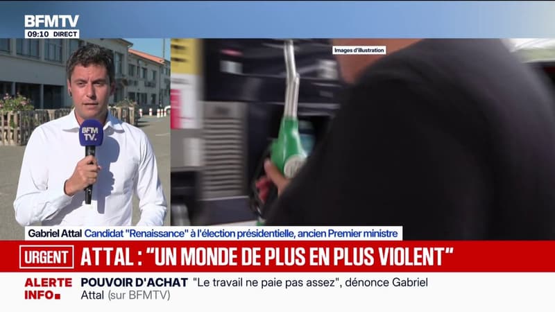 Gabriel Attal appelle les distributeurs à "plafonner les prix" des carburants