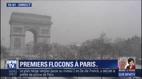 Ça y est, la neige est arrivée à Paris 