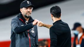 J. Klopp et M. Arteta