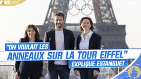Jeux Olympiques : "On voulait que les anneaux soient sur la Tour Eiffel" explique Estanguet