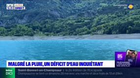 Alpes du sud: malgré la pluie, le déficit d'eau reste inquiétant