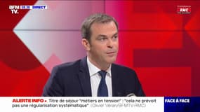Pour Olivier Véran, le titre de séjour "métiers en tension" ne va pas "tirer les salaires vers le bas"