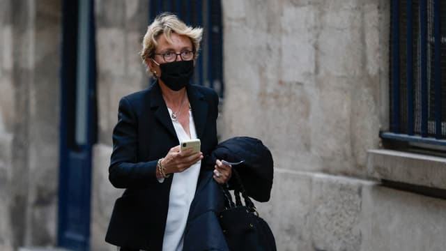 Claude Chirac à Paris, le 25 septembre 2020