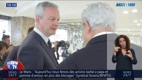 Bruno Le Maire a inauguré ce mardi le nouveau magasin des Galeries Lafayette sur les Champs-Élysées