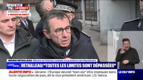 Hyperviolence: "Il faut revoir de fond en comble notre approche pour qu'on puisse se battre à armes égales", assure Bruno Retailleau