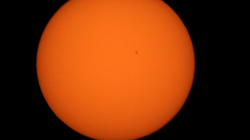 Le phénomène en 2016 avec Mercure en haut à gauche