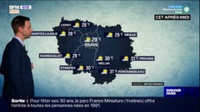 Météo Paris Ile-de-France: quelques cumulus de beau temps et de la chaleur
