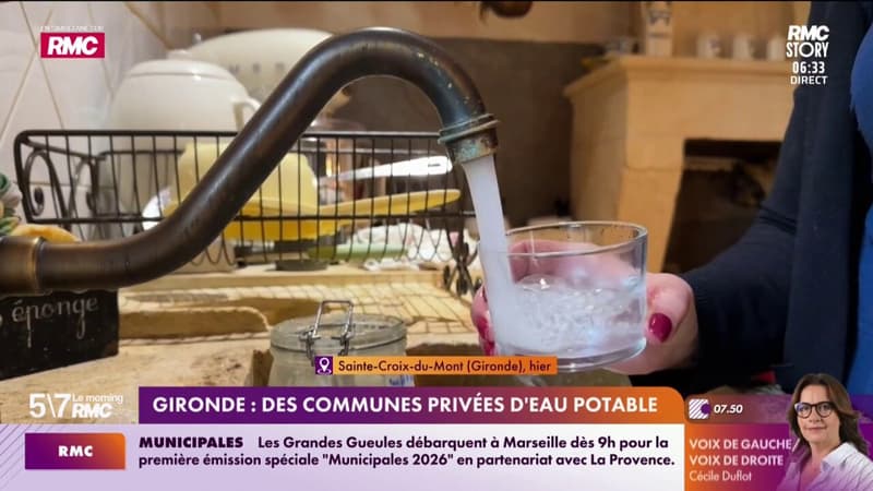 Inondations en Gironde : certaines communes privées d’eau potable depuis une semaine