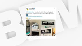 La RATP a renommé la station de métro "Bonne Nouvelle" pour dire au revoir à 2020.