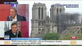 Incendie de Notre-Dame de Paris: "On sent qu'il y a une énorme solidarité de partout qui vient."