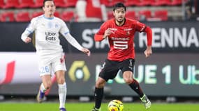 Thauvin et Grenier lors de Rennes - Marseille