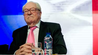 Jean-Marie Le Pen, le 25 janvier 2015 à Paris