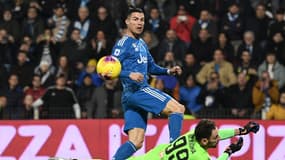 Cristiano Ronaldo lors du match SPAL-Juventus, le 22 février 2020