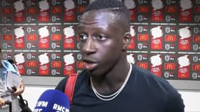 Benjamin Mendy, après la victoire lors du Community Shield, dimanche. 
