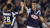 Auteur du seul but de la rencontre face à Monaco, le Marocain propulse Bordeaux à un point du titre.