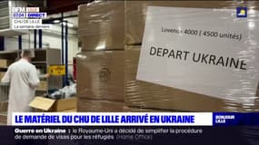 Ukraine: le convoi médical envoyé par le CHU de Lille est arrivé jeudi à Lviv