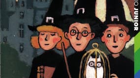 La couverture d'origine de "Harry Potter à l'école des sorciers"