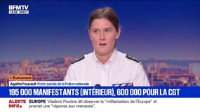 Mobilisation du 2 octobre: "On a eu des actions de blocages, d'entraves à la circulation, ce matin", indique Agathe Foucault, porte-parole de la Police nationale