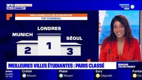 Paris se hisse à la huitième place du classement des meilleures villes étudiantes