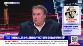 France-Algérie: "Nous avons atteint un niveau de crise jamais égalé", observe Benjamin Stora, historien spécialiste de l'Algérie