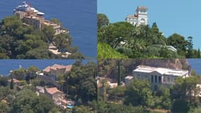 La Côte d'Azur est parsemée de somptueuses villas.