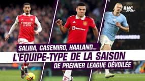 Premier League : Saliba, Casemiro, Haaland… L’équipe-type de la saison dévoilée