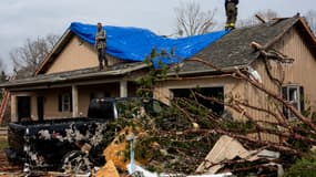De nombreuses maisons situées à Harmony Hills ont été endommagées par les intempéries de vendredi soir, qui ont fait un mort dans le comté de Butler, dans le Missouri. 