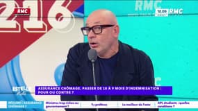 Assurance chômage : "Il faut sauver le système", estime Fred Hermel