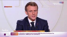 Emmanuel Macron présente ses excuses aux soignants