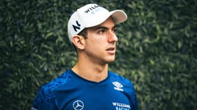 Nicholas Latifi, pilote Williams, à Djeddah le 2 décembre 2021
