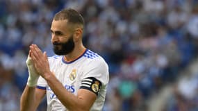 Karim Benzema lors de la défaite du Real face à l'Espanyol