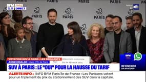 Stationnement des SUV à Paris: le discours de la maire Anne Hidalgo après la victoire du "pour" entérinant le triplement des tarifs de stationnement