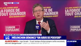 "Nous nous tairons jamais": Jean-Luc Mélenchon réagit sur BFMTV après l'annulation de conférences sur la Palestine