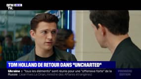 Tom Holland incarne Nathan Drake dans l'adaptation de "Uncharted", qui sort mercredi