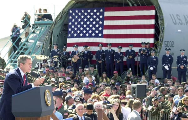George W. Bush en octobre 2001