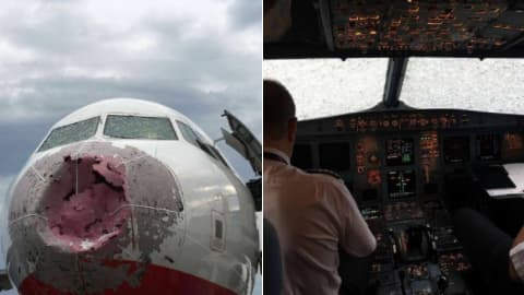 Le pilote ukrainien a atterri sans avoir aucune visibilité.