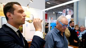 Jordan Bardella à la foire de Châlons le 10 septembre 2022